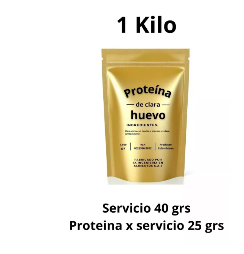 Comprar Albumina 1 Kg en Electroshopy
